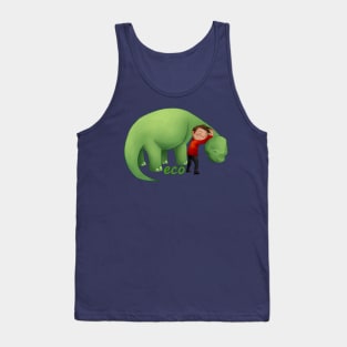 Hug A Friend! - Bronto With Boy Edition Tank Top